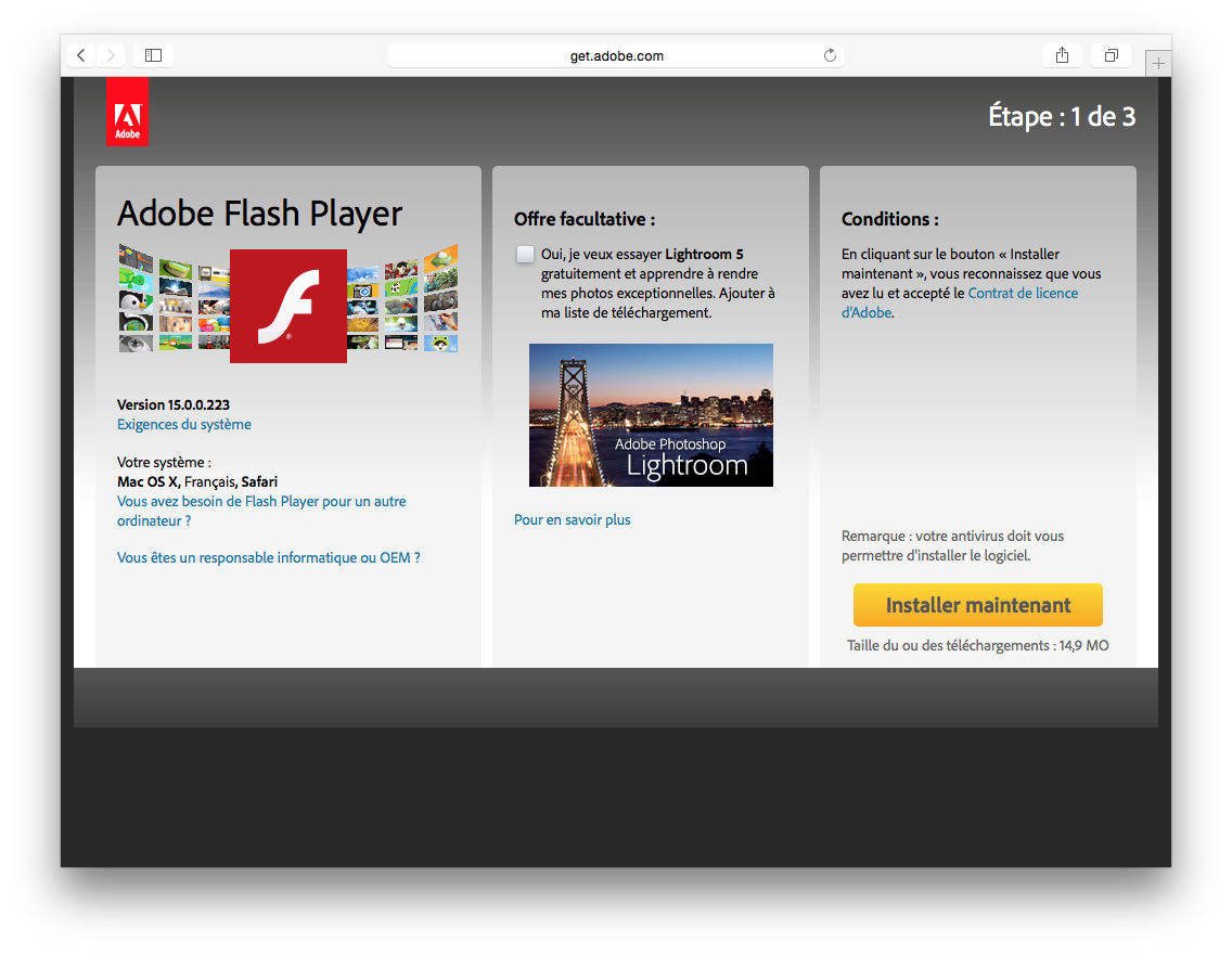 Adobe flash player for mac os x yosemite 10.10.5